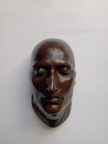NAPOLEON Bronzen masker Return from the Ashes 1840 Antommarc beschikbaar voor biedingen