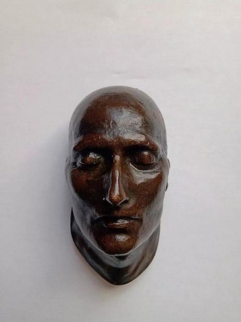 NAPOLEON Bronzen masker Return from the Ashes 1840 Antommarc, Antiek en Kunst, Antiek | Brons en Koper, Brons, Ophalen of Verzenden