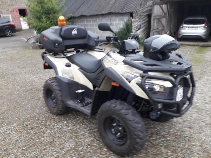 QUAD KYMCO 550 MXU 1500KM!, Motoren, Quads en Trikes, 12 t/m 35 kW, 2 cilinders, Ophalen
