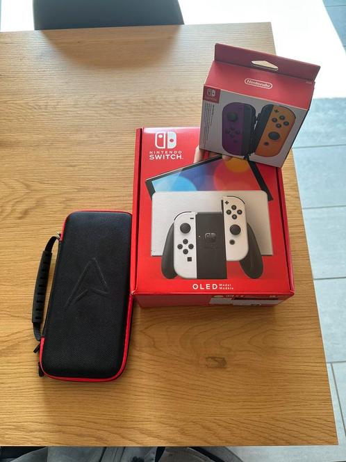 Nintendo switch oled, Games en Spelcomputers, Spelcomputers | Nintendo Switch, Zo goed als nieuw, Switch OLED, Ophalen