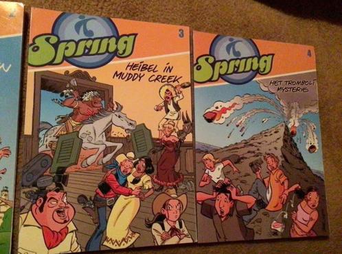 Spring strips 1 tot en met 4, Boeken, Stripverhalen, Ophalen of Verzenden