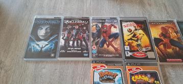 films et jeux PSP UMD disponible aux enchères