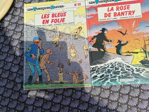 Set van 2 BD the blue tunieken 30 en 32, Boeken, Stripverhalen, Gelezen, Meerdere stripboeken, Ophalen of Verzenden