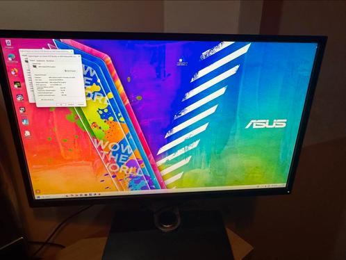 BenQ quad HD 32 inch monitor, Computers en Software, Monitoren, Zo goed als nieuw, 61 t/m 100 Hz, DisplayPort, Draaibaar, Overige typen