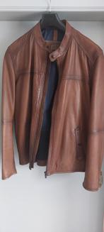 Veste en cuir xxl Massimo Dutti, Enlèvement, Brun