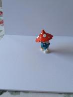 Smurf met paddenstoel, Ophalen of Verzenden, Gebruikt, Poppetje, Figuurtje of Knuffel