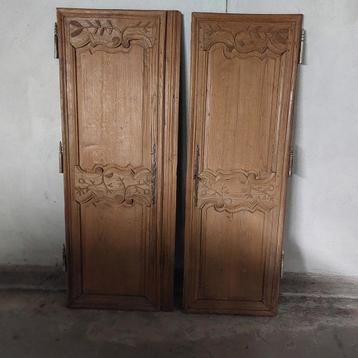 Portes en chêne, Huis en Inrichting, Woonaccessoires | Kamerschermen, Ophalen, Gebruikt