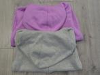2 sportieve vestjes met kap maat 134, Kinderen en Baby's, Kinderkleding | Maat 134, Gebruikt, Meisje, Trui of Vest, Ophalen of Verzenden