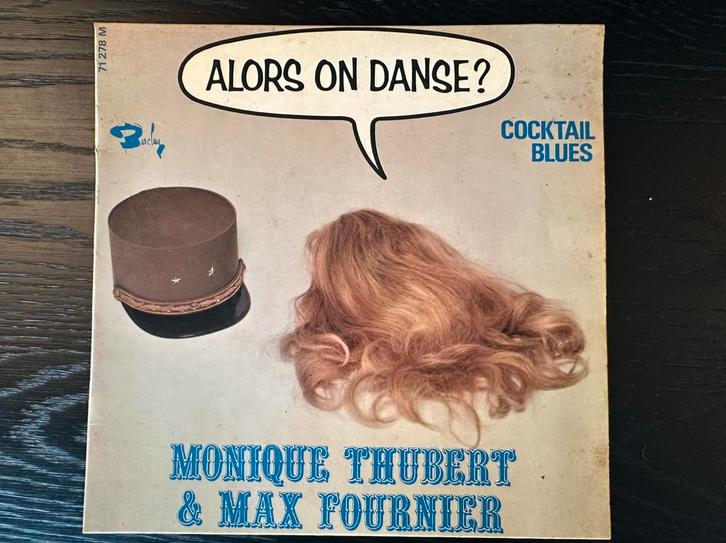Thubert & Max Fournier – Alors on danse ? (EP 45T, jaren 60), Cd's en Dvd's, Vinyl | Country en Western, Zo goed als nieuw, Ophalen of Verzenden