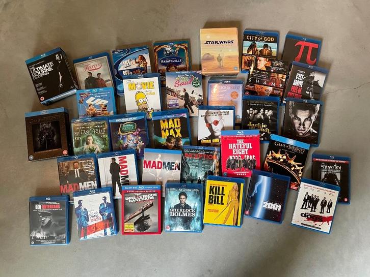 120 Top Blu-ray films en TV Series, Cd's en Dvd's, Blu-ray, Zo goed als nieuw, 3D, Boxset, Ophalen