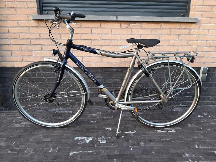 Thompson Herenfiets – Aluminium frame / TOPSTAAT, Fietsen en Brommers, Fietsen | Heren | Herenfietsen, Zo goed als nieuw, Overige merken