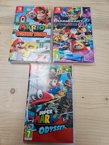 Lot de 3 jeux Switch, Ophalen of Verzenden, Zo goed als nieuw