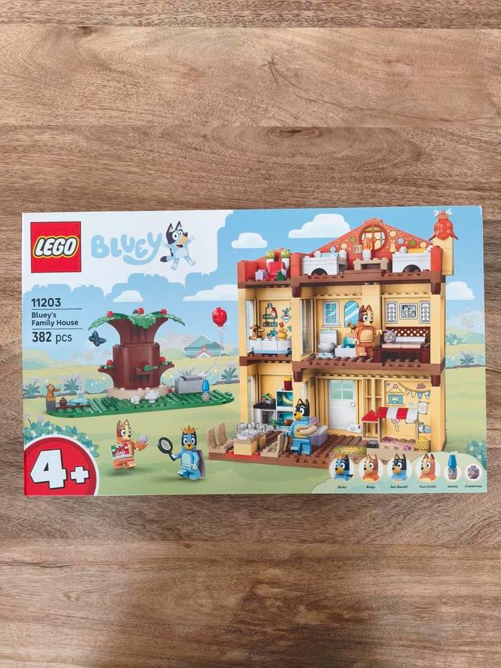 Lego Bluey 11203 : Bluey's Family House, Kinderen en Baby's, Speelgoed | Duplo en Lego, Nieuw, Lego, Complete set, Ophalen of Verzenden