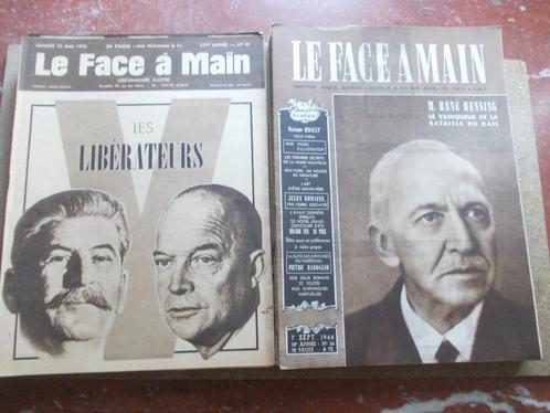 LOTMAGAZINES VAN AANGEZICHT TOT HAND 1945 - 1948, Boeken, Geschiedenis | Nationaal, Gelezen, 20e eeuw of later, Ophalen of Verzenden