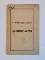 Le procès des assassins du Gouverneur Galopin - ww2 Devlag, Ophalen of Verzenden