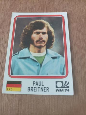 Panini WK München 74, nr 88 Breitner  beschikbaar voor biedingen