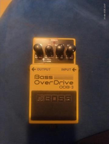 Boss Bass Overdrive ODB 3 beschikbaar voor biedingen