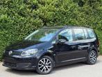 Volkswagen Touran 1.6 TDi+5 PLACES+NAVI+AIRCO+JANTES+EURO 5, Auto's, Volkswagen, Gebruikt, 4 cilinders, Zwart, Bedrijf