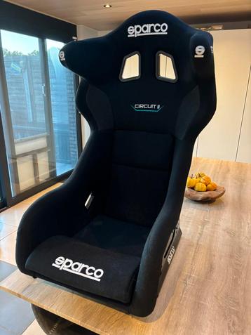 Sparco circuit II kuipzetel fia gekeurd met onderstel beschikbaar voor biedingen