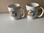 2 tasses à l'effigie de Tintin et Bobby ~ Hergé, Tintin, Enlèvement ou Envoi