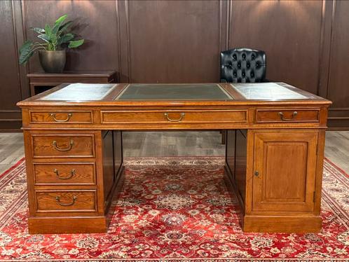 Vintage klassiek Engels bureau #494, Huis en Inrichting, Bureaus, Zo goed als nieuw, Bureau, Ophalen of Verzenden