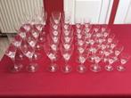 Te koop antiek glas servies totaal 47 stuks, Antiek en Kunst, Ophalen of Verzenden