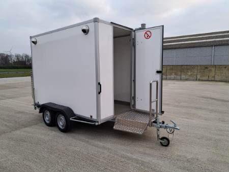 Wc wagen te huur, Hobby en Vrije tijd, Feestartikelen | Verhuur, Zo goed als nieuw, Ophalen