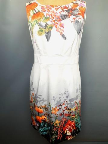 MAGNIFIQUE ROBE MEXX A FLEURS T.40 * MARIAGE, BAPTEME, etc