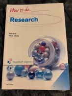 Mark Julsing - How to do research, Boeken, Ophalen, Zo goed als nieuw, Nederlands, Mark Julsing; Roel Grit