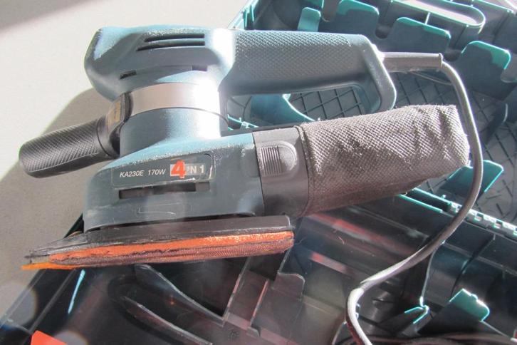 MULTI - SCHUURMACHINE, Doe-het-zelf en Bouw, Gereedschap | Schuurmachines, Gebruikt, Excentrische schuurmachine, Minder dan 600 watt