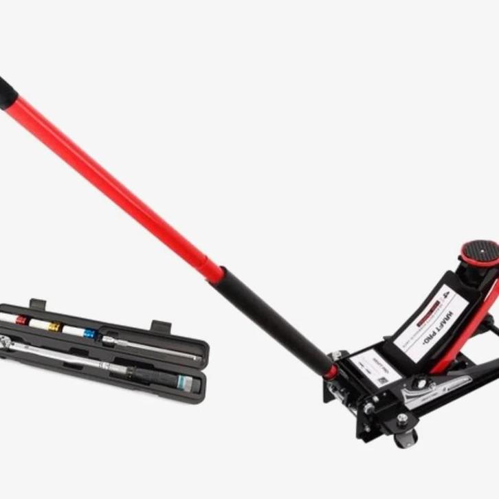 Professionele 4 ton auto krik, Auto diversen, Krikken, Zo goed als nieuw, Garagekrik, Ophalen of Verzenden