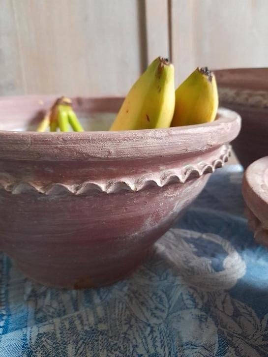 Landelijke fruitschalen ., Maison & Meubles, Cuisine | Vaisselle, Comme neuf, Enlèvement