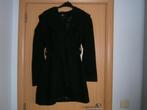 Zwarte mantel maat XS, Kleding | Dames, Ophalen of Verzenden, Zo goed als nieuw, Maat 34 (XS) of kleiner, Zwart