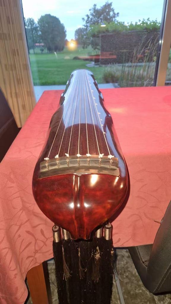 Concert grade Guqin/Zither Banana leaf, Musique & Instruments, Instruments à corde | Autre, Comme neuf, Cithare, Enlèvement