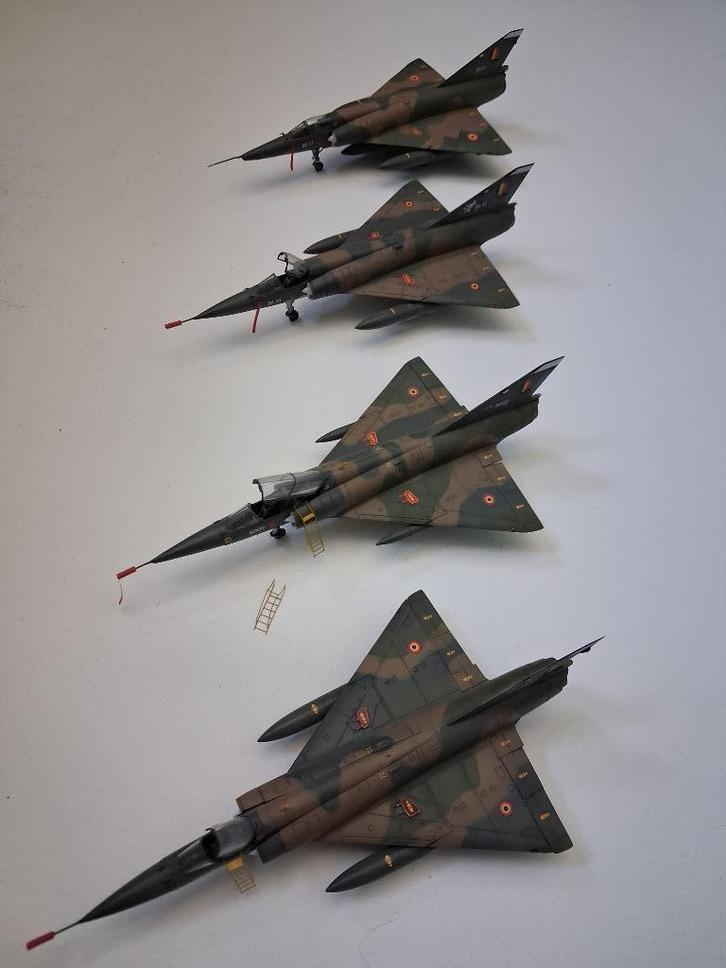 Mirage V Force Aérienne Belge., Hobby en Vrije tijd, Modelbouw | Vliegtuigen en Helikopters, Zo goed als nieuw, Vliegtuig, 1:72 tot 1:144