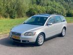 Volvo V50 2.4 140PK Geartronic 2006 Grijs, Auto's, Lichtmetalen velgen, Grijs, Particulier, V50