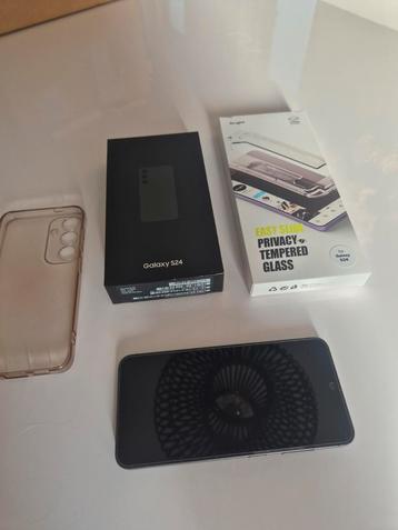 Zgan s24 incl nieuwe screenprotector en hoesje, Telecommunicatie, Mobiele telefoons | Samsung, Ophalen, Zo goed als nieuw