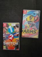 Jeux Switch 1 2 Switch et Arms, Comme neuf, Enlèvement ou Envoi