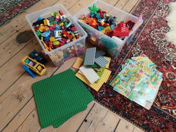 Duplo, 2 grote dozen, incl. groene platen. beschikbaar voor biedingen