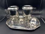 Service à thé Elldee en argent Ellee France 1950, Enlèvement ou Envoi, Argent