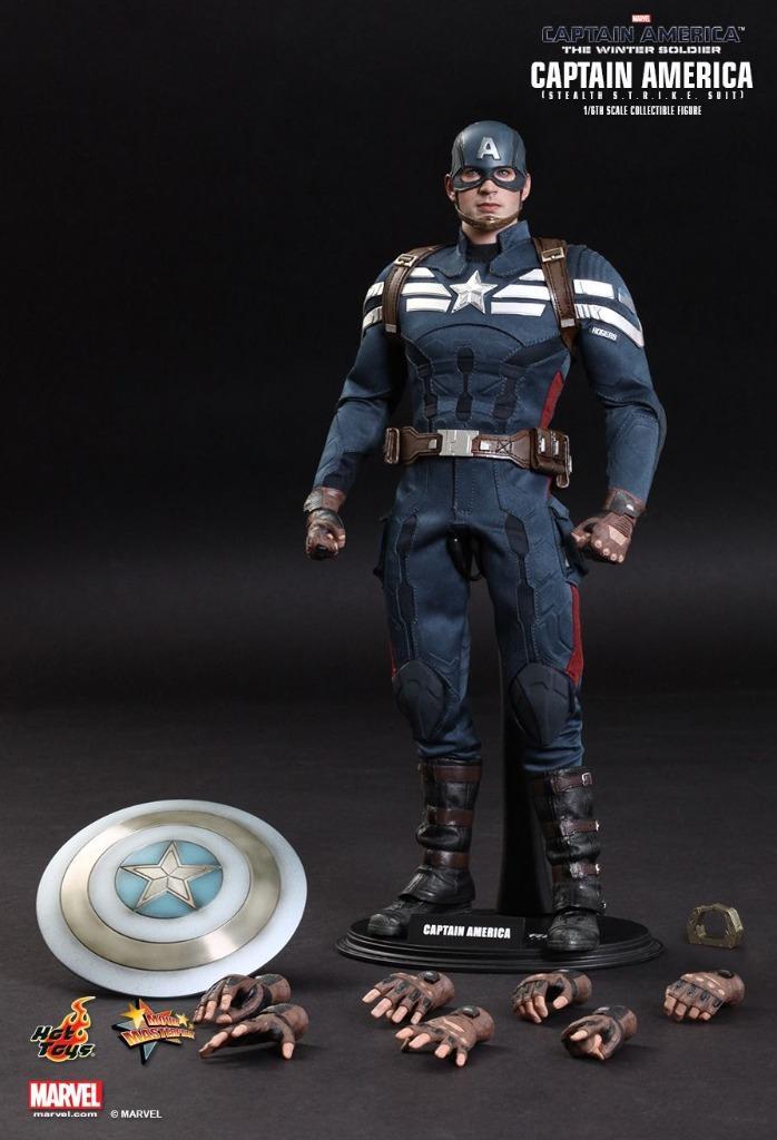Captain America Stealth Strike MMS242, Verzamelen, Beelden en Beeldjes, Nieuw, Mens, Ophalen of Verzenden