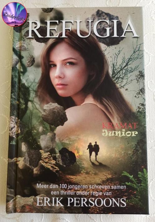 Refugia - Jeugdthriller - Erik Persoons - Gesigneerd, Boeken, Kinderboeken | Jeugd | 13 jaar en ouder, Zo goed als nieuw, Fictie