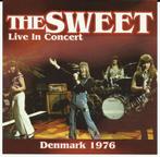 CD The SWEET - Live In Concert Denemarken 1976, Cd's en Dvd's, Cd's | Hardrock en Metal, Zo goed als nieuw, Verzenden