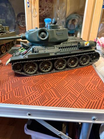 RC Tank T34/85 Metal 1/16 beschikbaar voor biedingen
