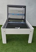 Auping Auronde Bed 90x200cm 48cm hoog Seniorenhoogte met hoo, Ophalen of Verzenden, Zo goed als nieuw