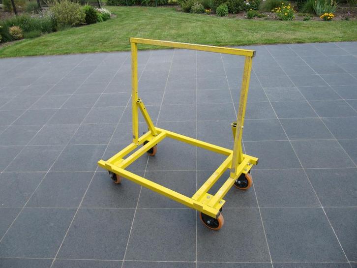 platenkar inklapbaar transportwagen, Doe-het-zelf en Bouw, Transportwagens, Gebruikt, Transportkar, Ophalen