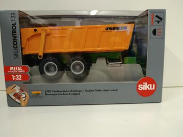 SIKU CONTROL 6780 Tandemas-aanhangwagen van Joskin op schaal beschikbaar voor biedingen