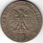 Pologne : 10 Zlotych 1968 Copernicus Y#51a Ref 14567, Enlèvement ou Envoi, Monnaie en vrac, Pologne