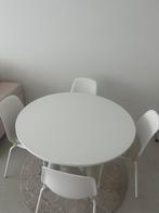 Eettafel met 4 stoelen, Huis en Inrichting, Ophalen, Zo goed als nieuw