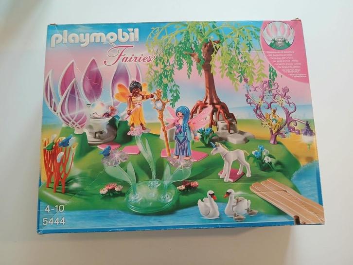 Playmobil Feeëneiland met Magische Juwelenbron (set 5444), Kinderen en Baby's, Speelgoed | Playmobil, Zo goed als nieuw, Complete set